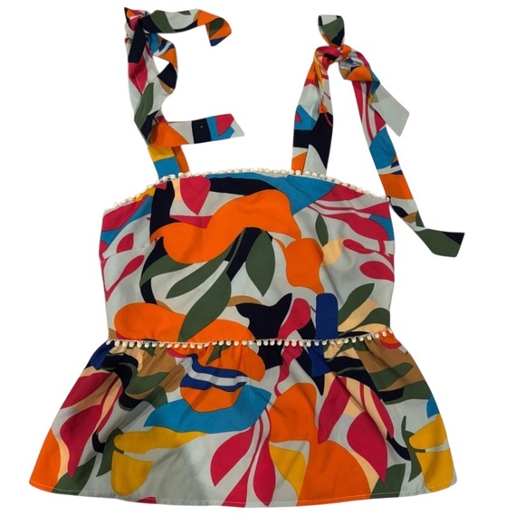 THML Multicolor Abstract Print Blouse - Picture 2 of 2